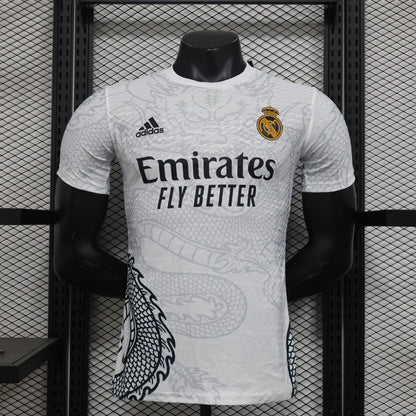 24/25 Real Madrid Grey/White Dragon Special Jersey