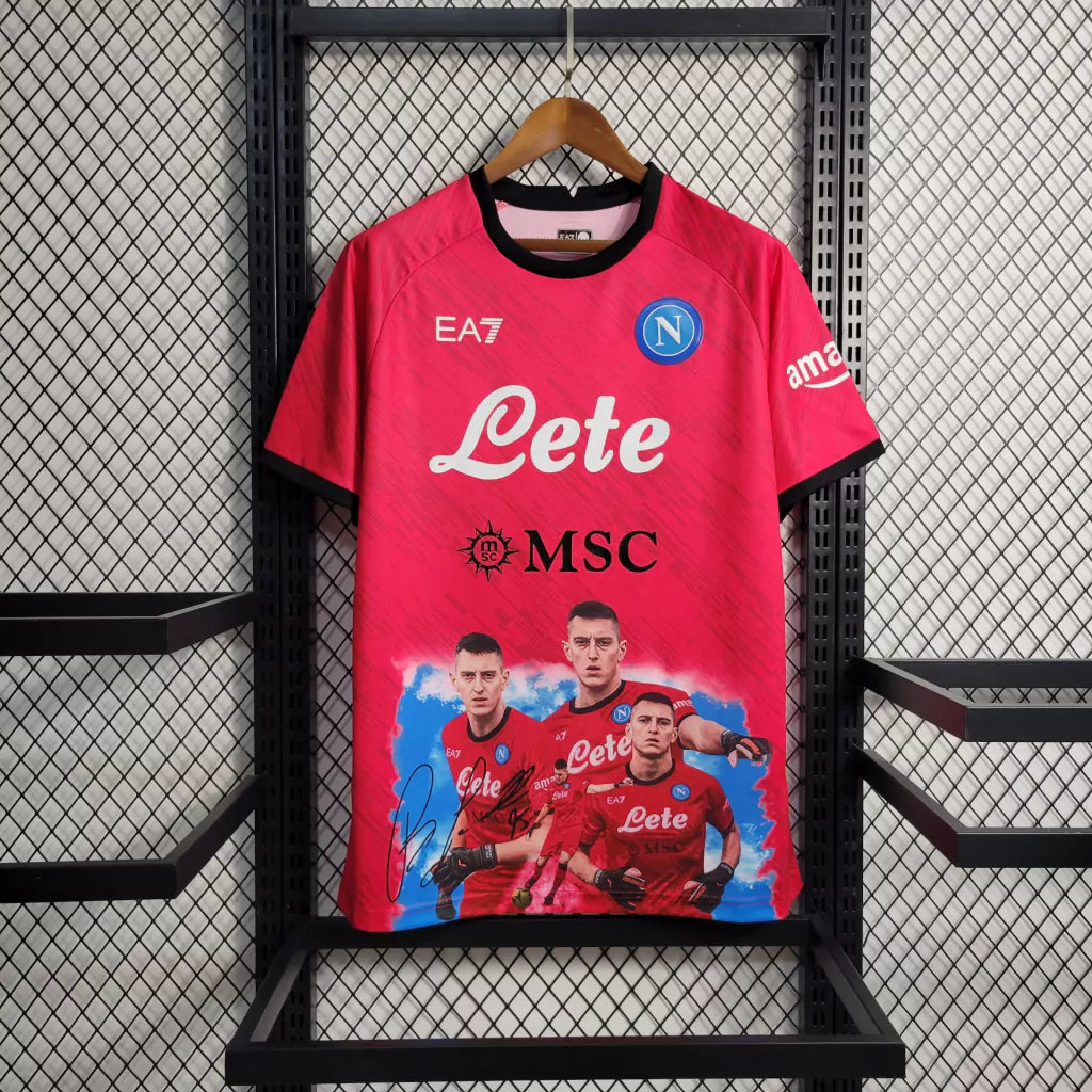 SSC Napoli Face Game Pierluigi Gollini Goalkeeper Jersey