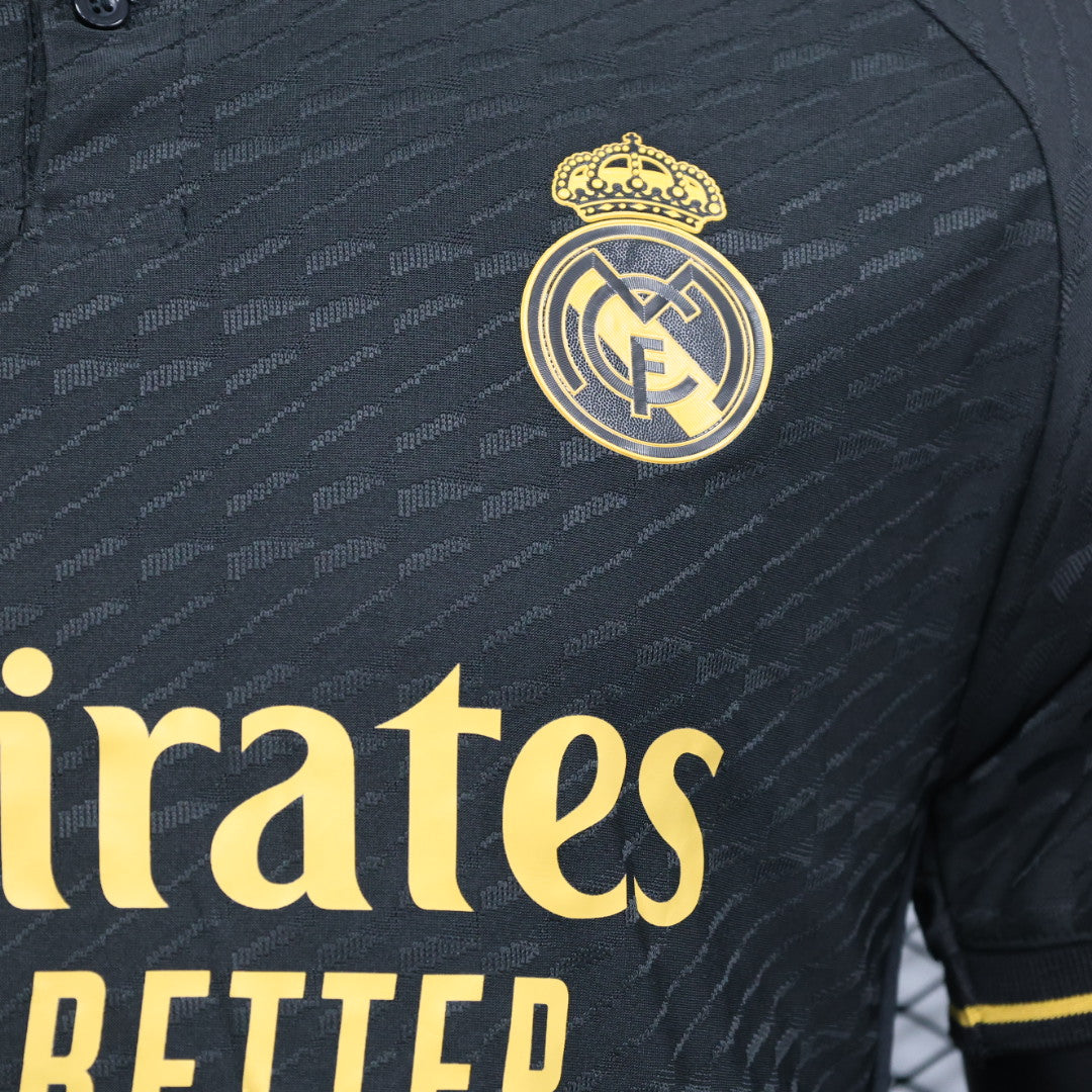 23/24 Real Madrid Black Third Jersey