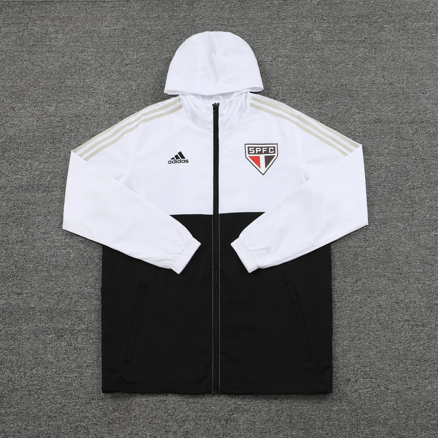 2023 São Paulo Black and White Windbreaker