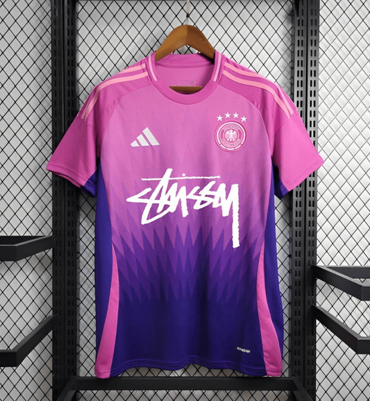 2024 Germany x Stussy Away Purple Jersey