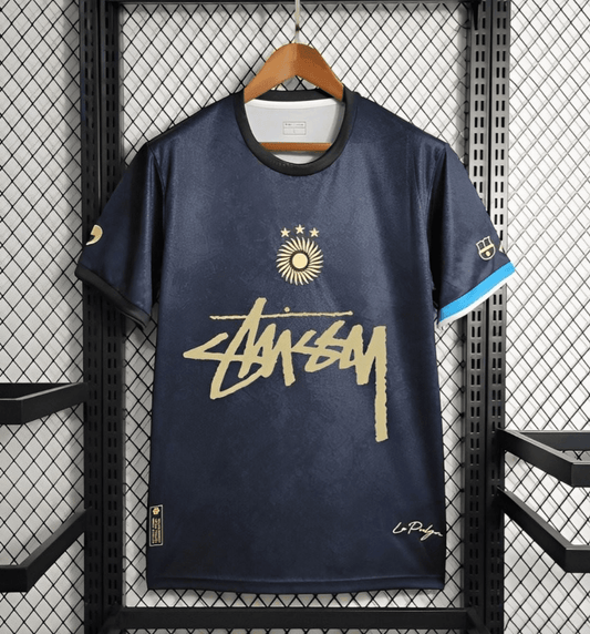 2024 Argentina x Stussy Black Special Jersey