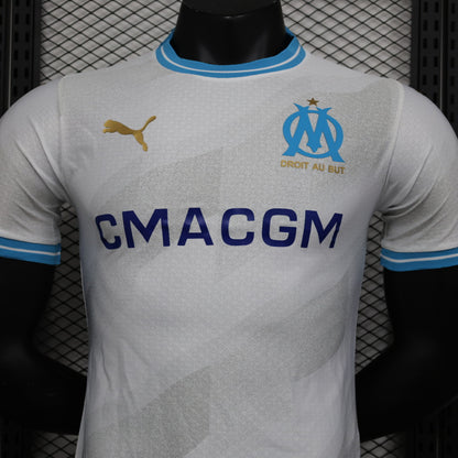 23/24 Olympique de Marseille White Jersey