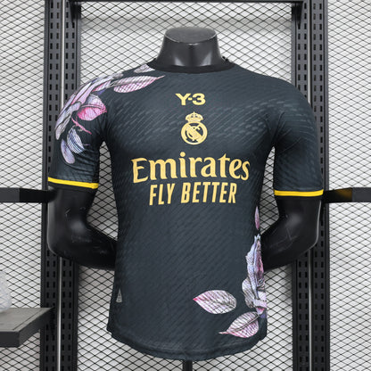 24/25 Real Madrid Y-3 Black Gold Edition Special Jersey