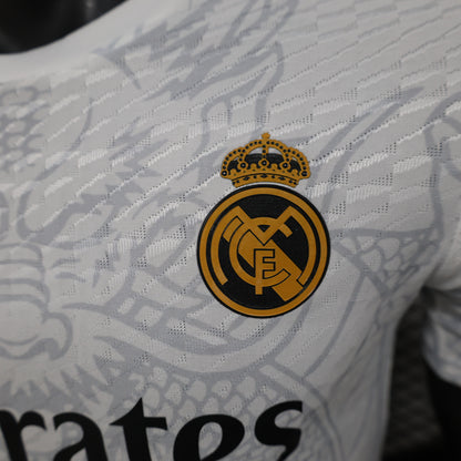 24/25 Real Madrid Grey/White Dragon Special Jersey