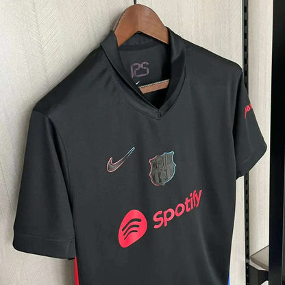 24/25 Barcelona Away Black Jersey