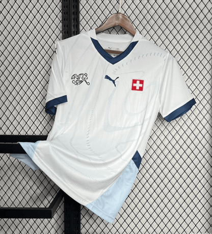 2024 Switzerland Away White Jersey