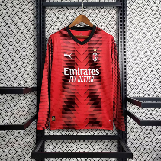 23/24 AC Milan Home Long Sleeve