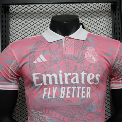 23/24 Real Madrid Pink Dragon Special Jersey