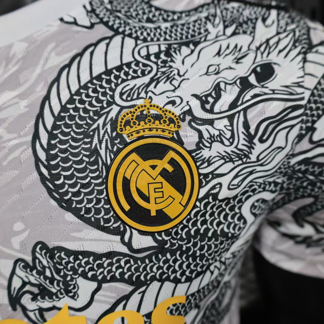 23/24 Real Madrid Black Dragon Special Jersey