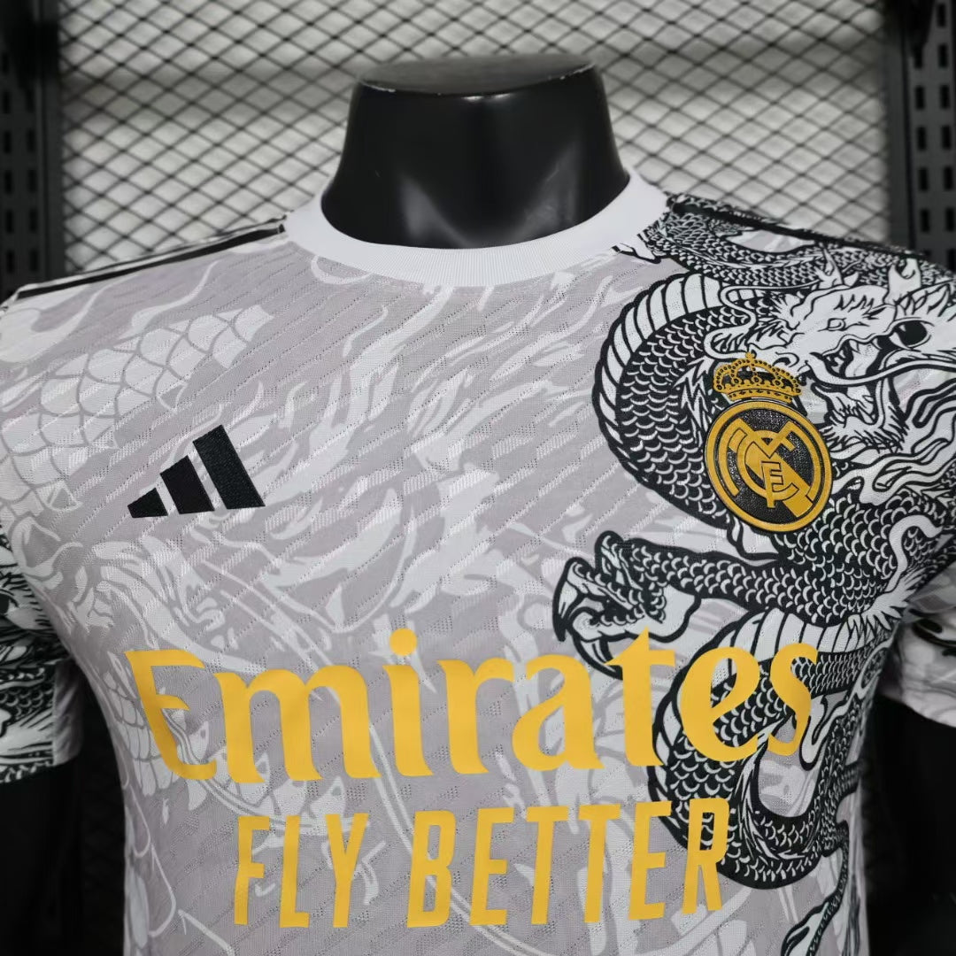 23/24 Real Madrid Black Dragon Special Jersey