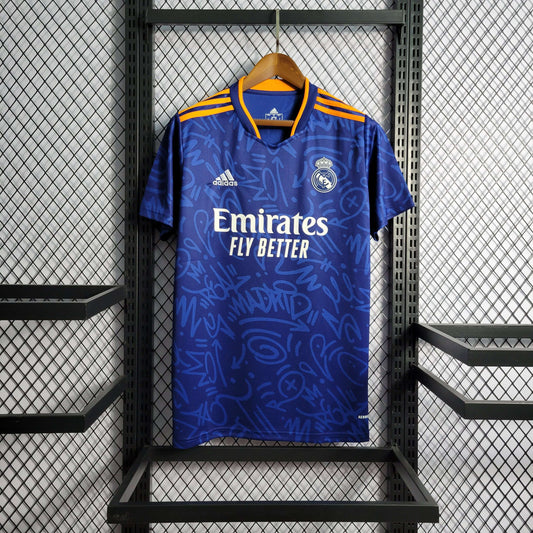 21/22 Real Madrid Away Soccer Jersey