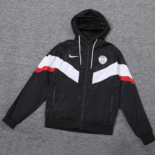 23/24 PSG Black Windbreaker