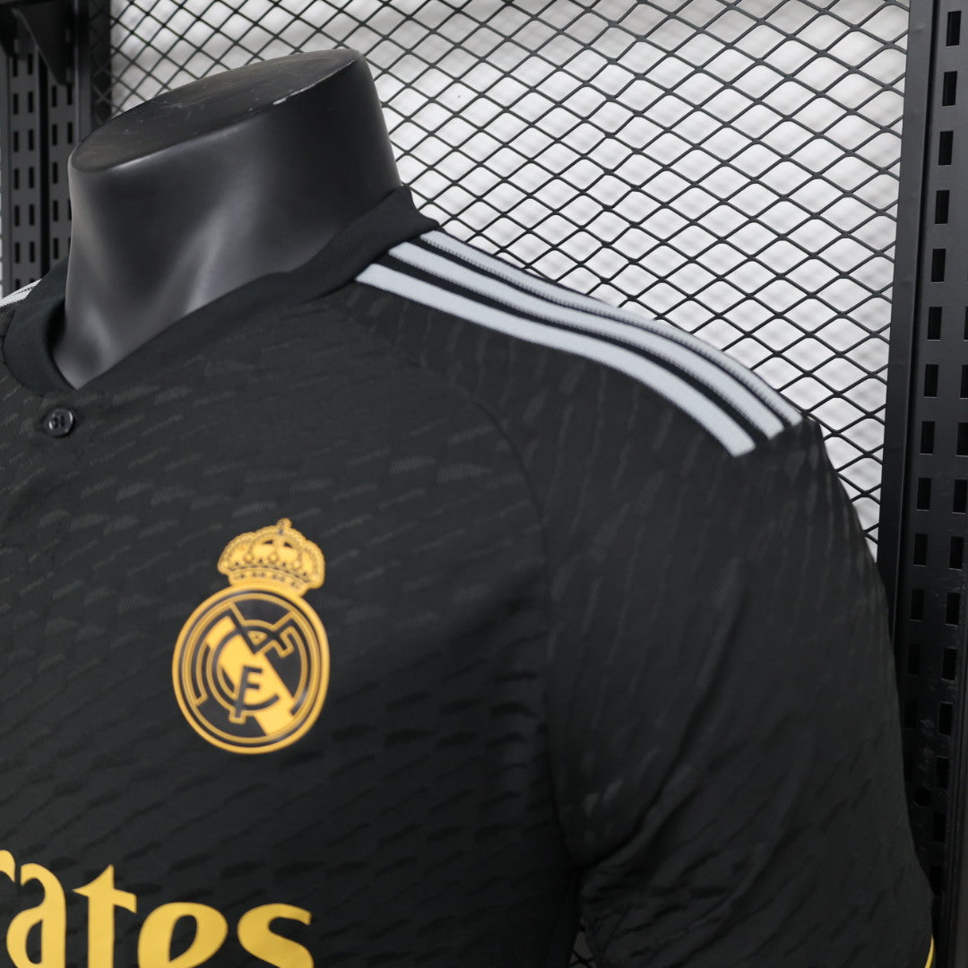 23/24 Real Madrid Black Third Jersey