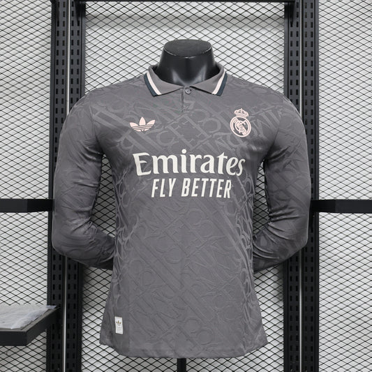 24/25 Real Madrid Third Long Sleeve Jersey