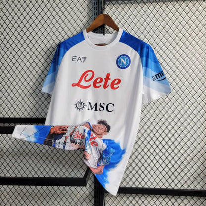 SSC Napoli Face Game Hirving Lozano Champion Jersey