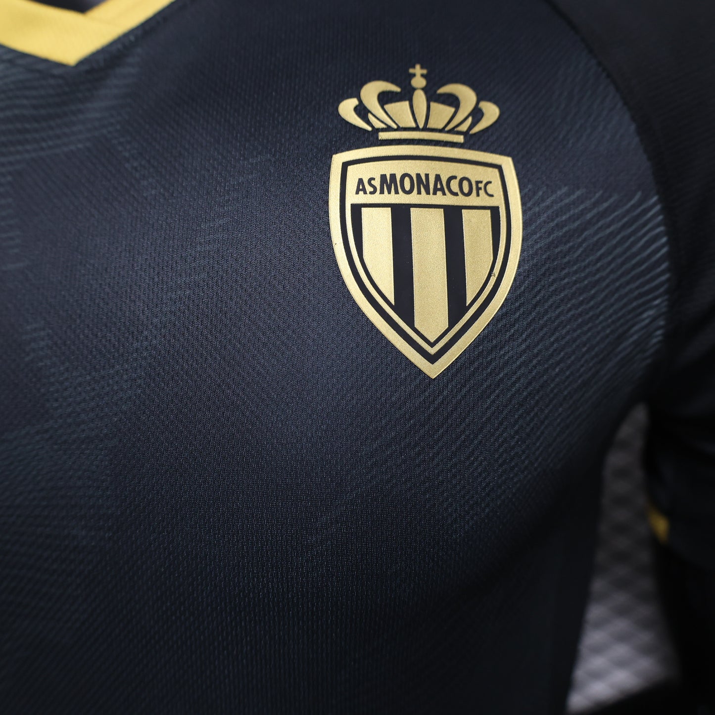 23/24 AS Monaco Third Black Jersey