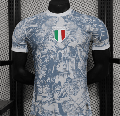 2024 Italy Michelangelo White Special Training Jersey Player Version