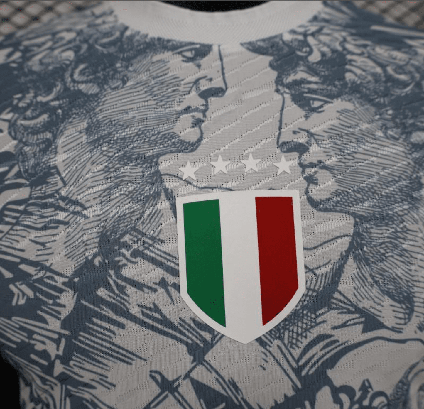 2024 Italy Michelangelo White Special Training Jersey Player Version