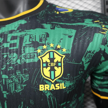 2024 Brazil Green Special Jersey Player Version