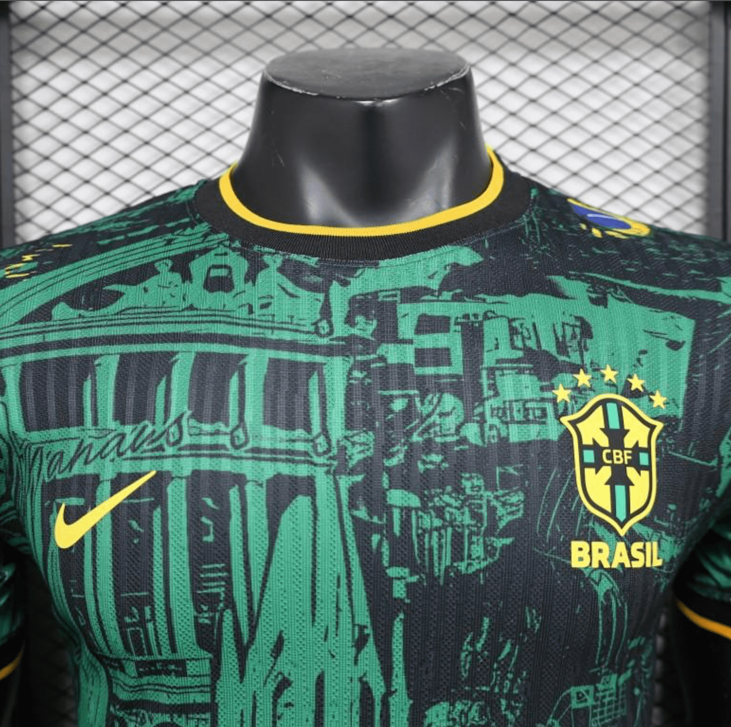 2024 Brazil Green Special Jersey Player Version