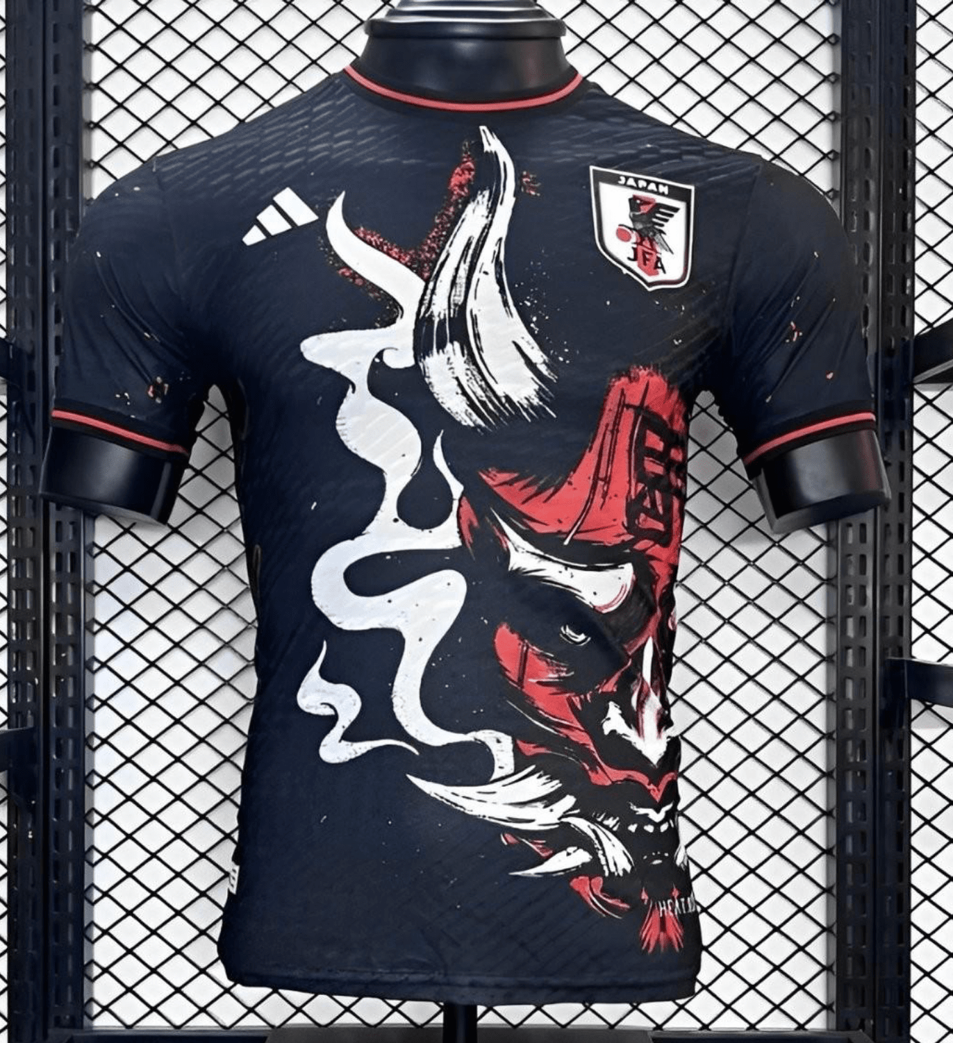 2024 Japan Black/Red Graffiti Edition Jersey Player Version