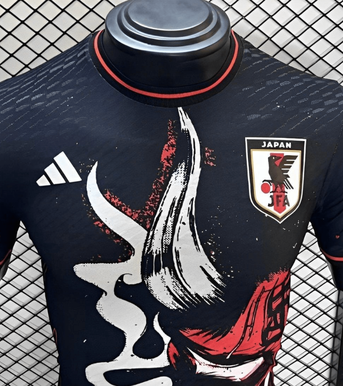 2024 Japan Black/Red Graffiti Edition Jersey Player Version