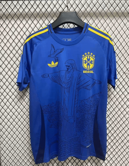 2024 Brazil Blue Special Jersey