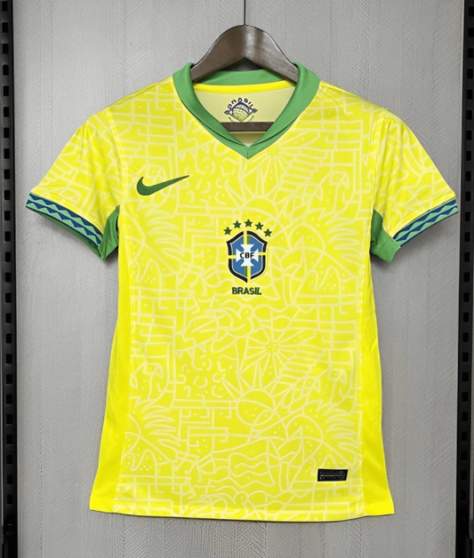 2024 Womens Brazil Home Shirt Jersey