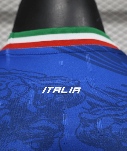 2024 Italy Michelangelo Blue Special Training Jersey Player Version