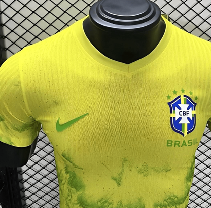 2024 Brazil Yellow Special Jersey Player Version