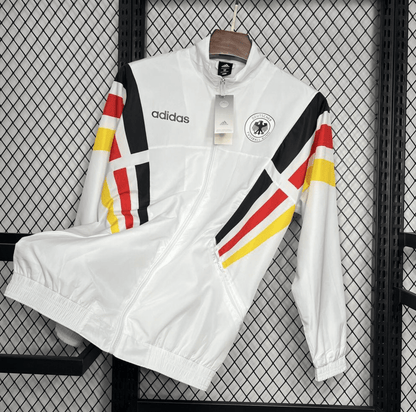 2024 Germany Euro White Windbreaker