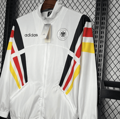 2024 Germany Euro White Windbreaker