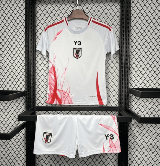 2024 Kids Japan Away White Jersey