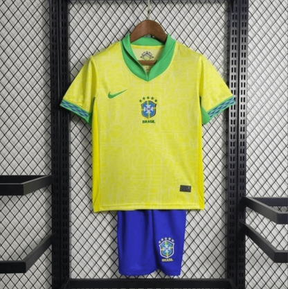 2024 Brazil Kids Home Jersey