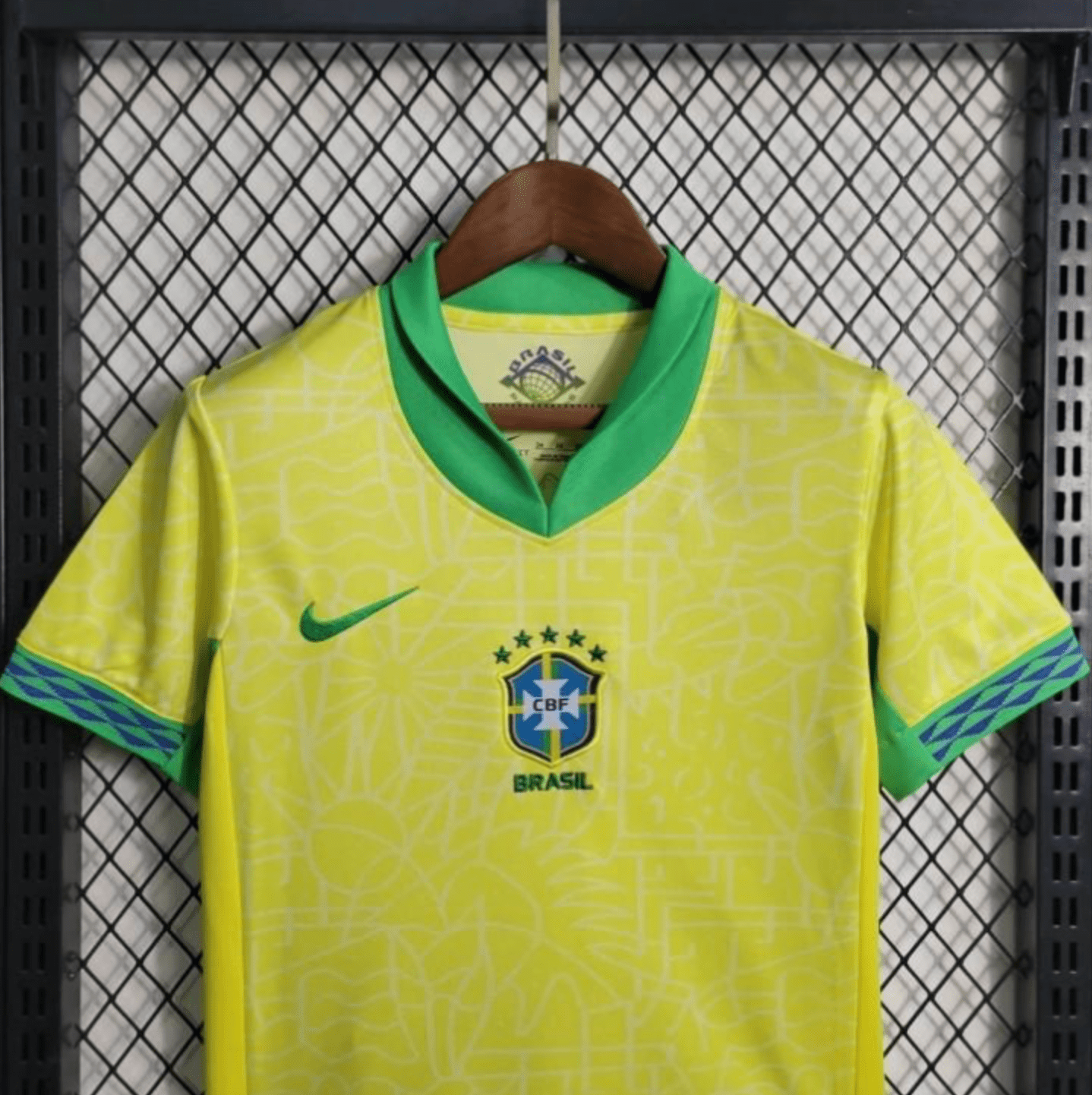 2024 Brazil Kids Home Jersey