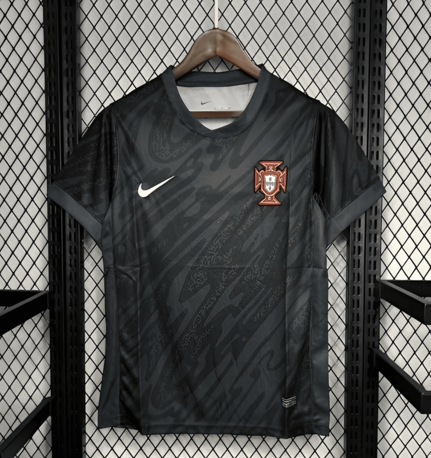 2024 Portugal Euro Black Goalkeeper Jersey