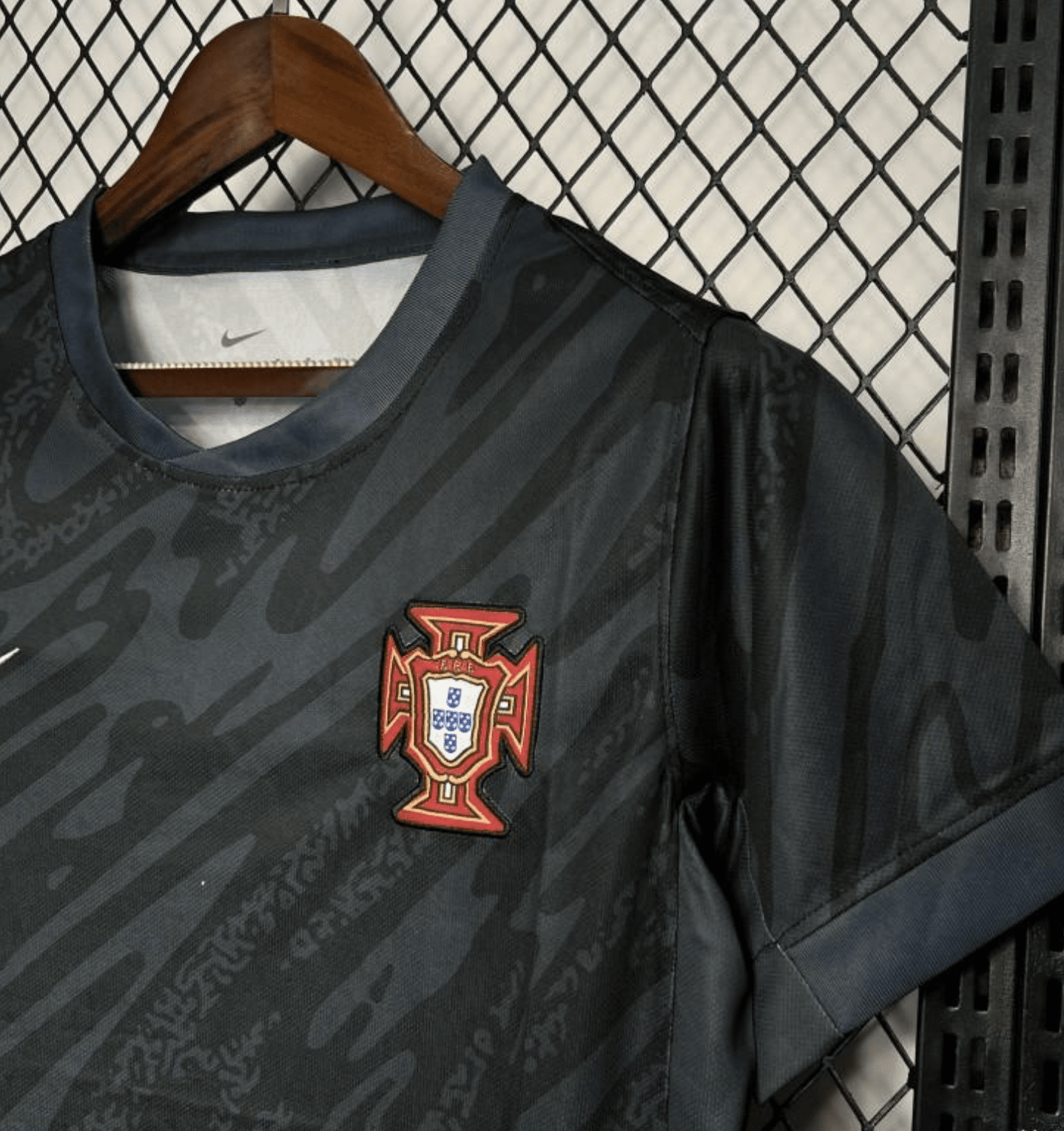 2024 Portugal Euro Black Goalkeeper Jersey