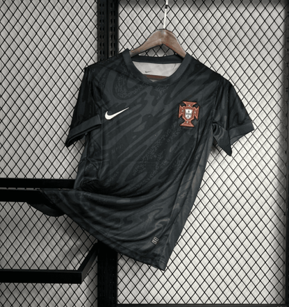 2024 Portugal Euro Black Goalkeeper Jersey