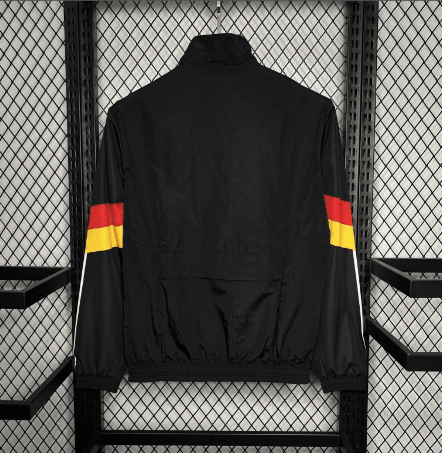 2024 Germany Black Windbreaker