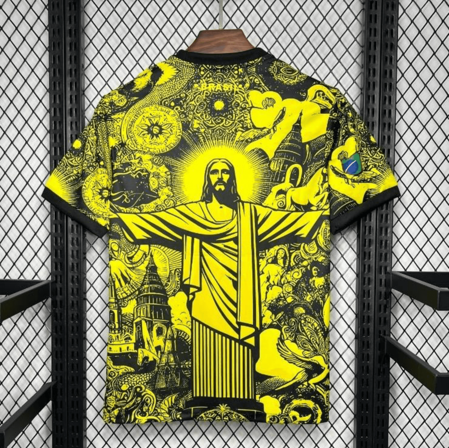 2024 Brazil X Christ Yellow Special Jersey