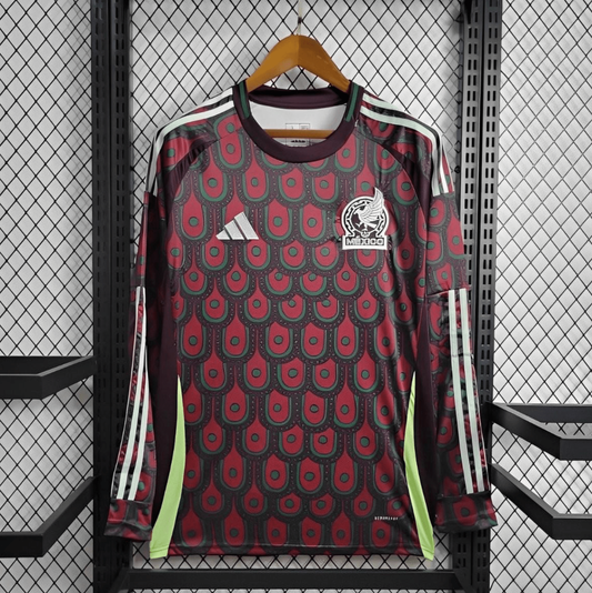 2024 Mexico Home Long Sleeve Jersey