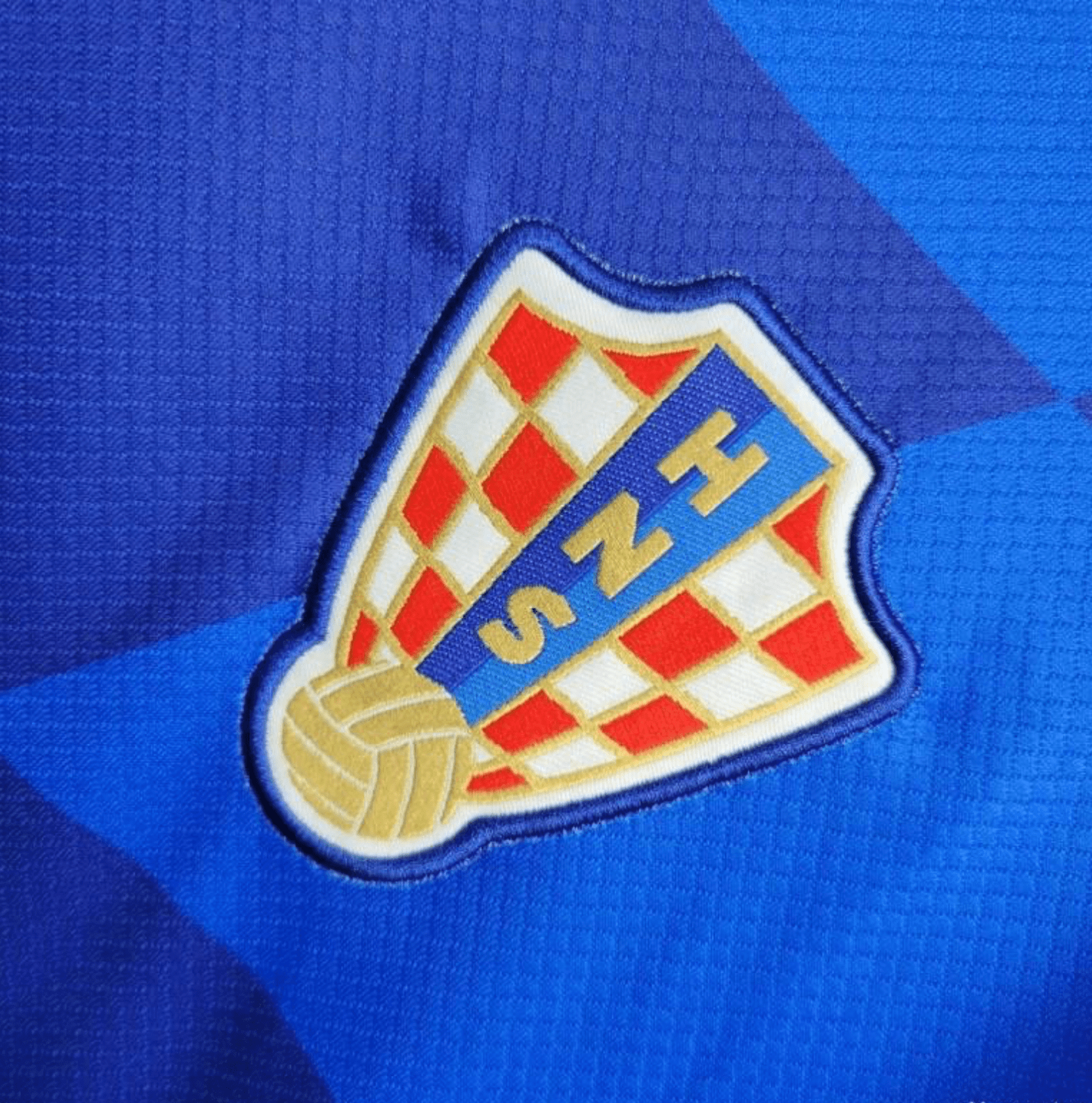 2024 Croatia Away Blue Jersey