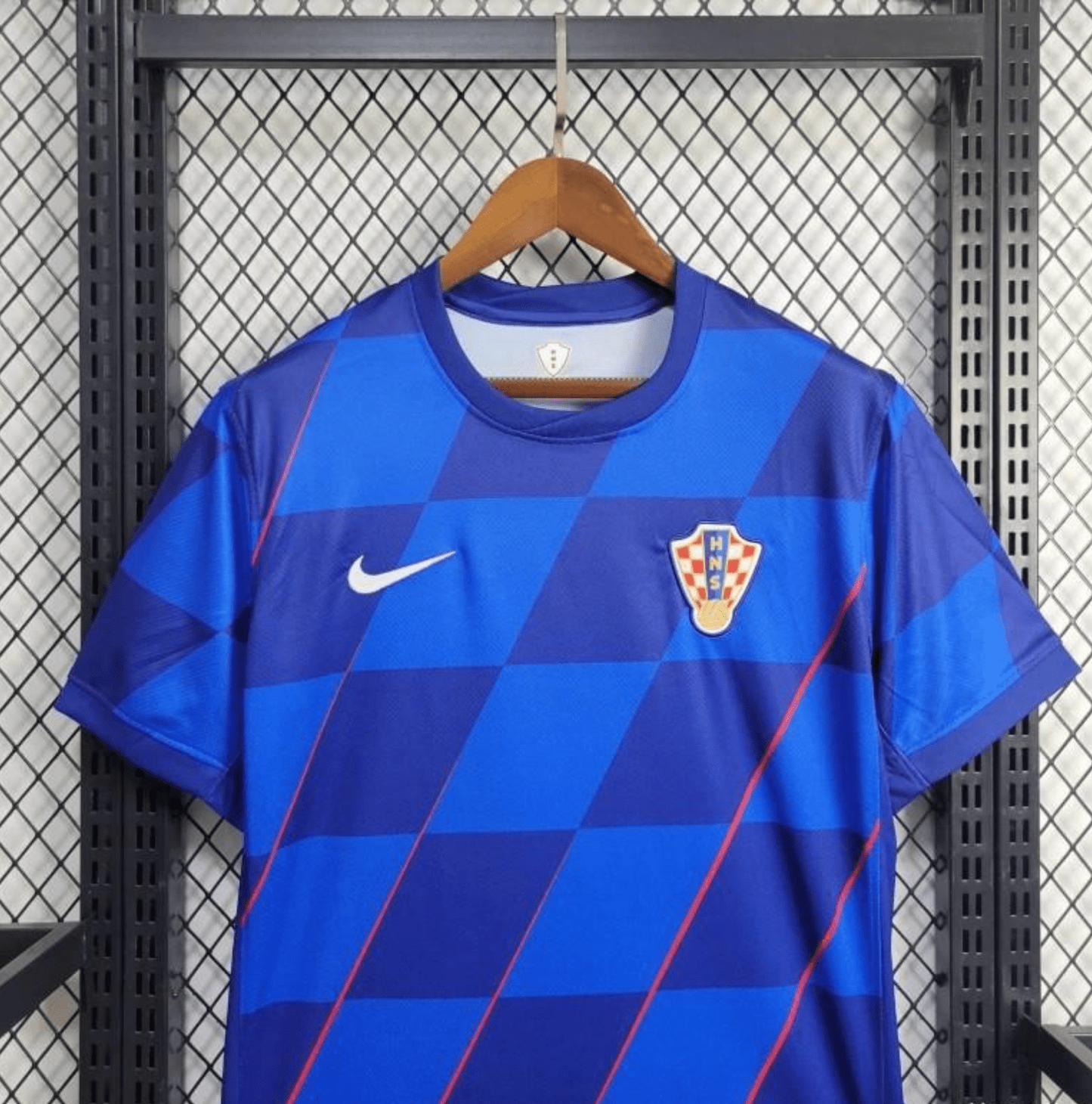 2024 Croatia Away Blue Jersey