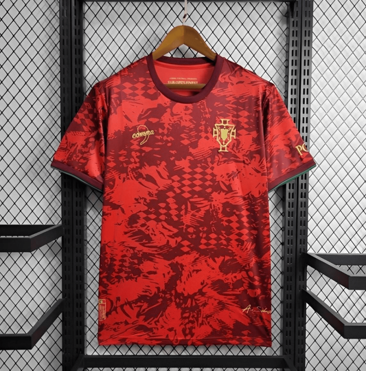 2024 Portugal Comma Red Special Jersey