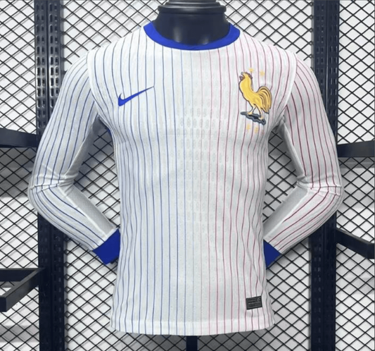 2024 France Away Long Sleeve Jersey