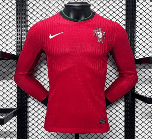 2024 Portugal Home Long Sleeve Jersey