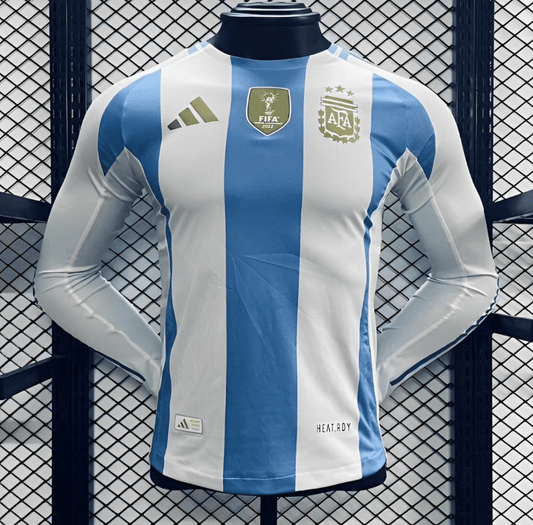 2024 Argentina Long Sleeve Home Jersey