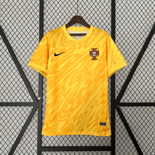 2024 Portugal Yellow Goalkeeper Jersey