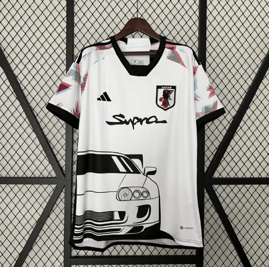 2022 Japan Away White Supra Car Jersey